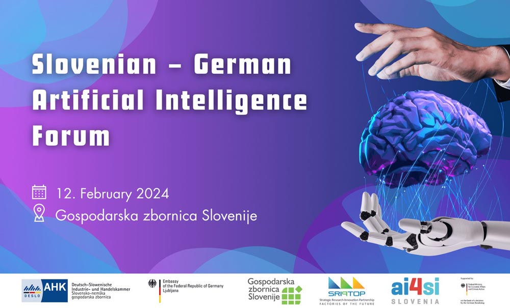 Slovensko-nemški forum o umetni inteligenci 2024