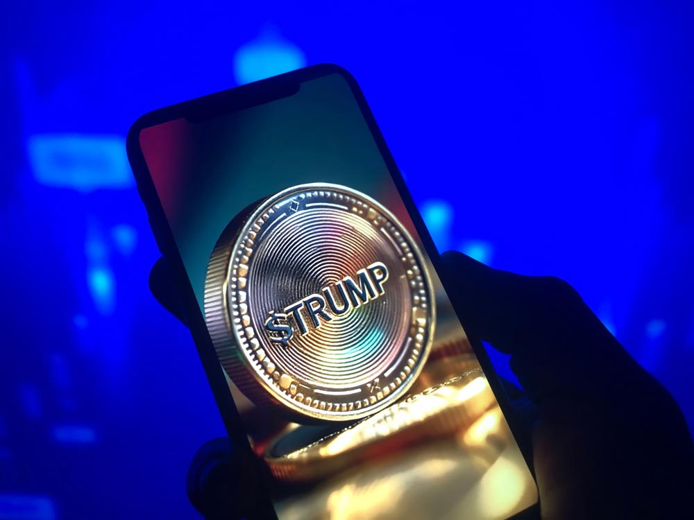 Trumpova podjetja do milijarde s kriptovalutami