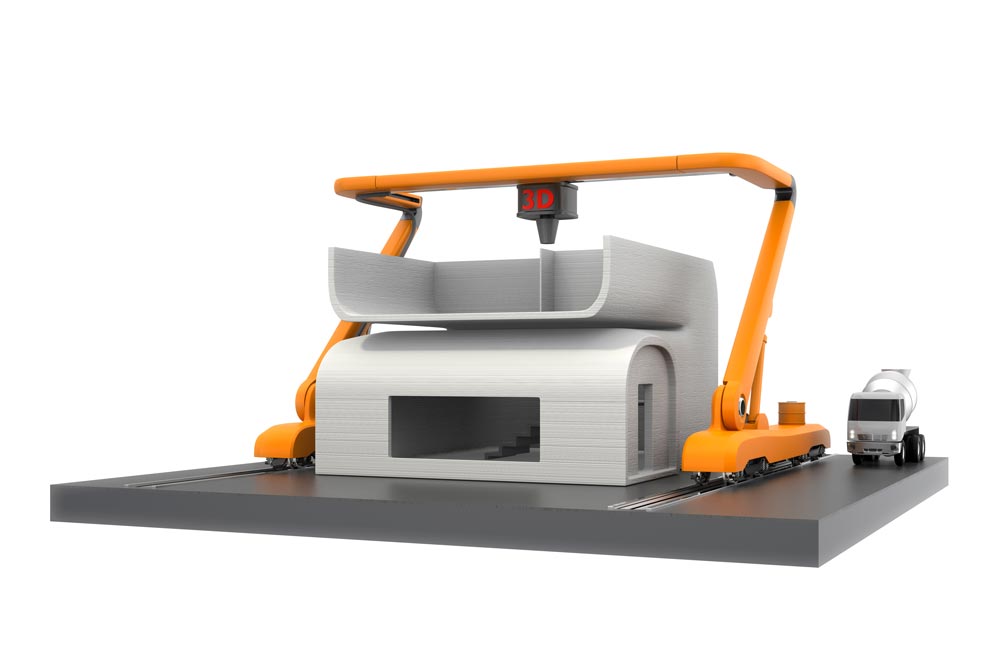 Resno? 3D tiskanje hiš?