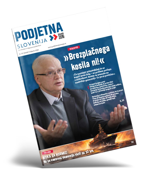 Revija Podjetna Slovenija: »Ni brezplačnega kosila.«