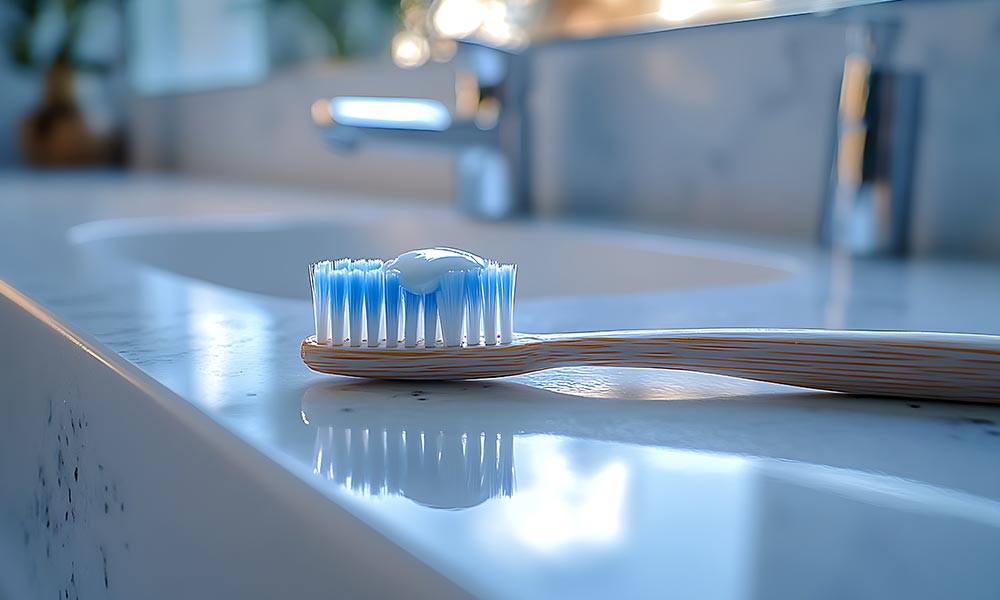 Na zobno ščetko so ujeli 1,2 mio EUR